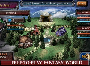 セガ、PapayaMobileに対応したソーシャルRPG『Fallen Realms』をリリース 画像