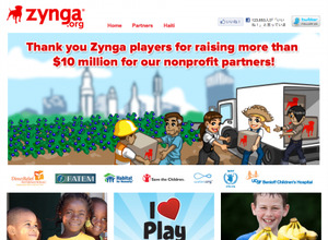 ジンガ、チャリティ担当役員を指名・・・Zynga.orgを担当 画像