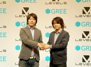 レベルファイブ＆グリー、業務提携 ― 第1弾は『二ノ国』、『イナズマ』『ダンボール』新作も発表 画像
