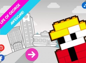 ”ジョージ”を追いかけろ!リアルのLEGOセットと連動したiPhone向けゲームアプリ『Life of George』 画像