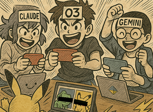 生成AI各社が「めざせポケモンマスター！」彼らがゲームで競い合う理由って？ 画像