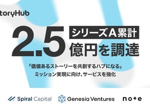 AI編集アシスタント「StoryHub」、シリーズAで2.2億円調達　コンテンツ制作支援を強化 画像