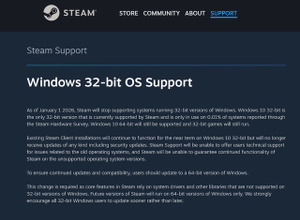 Steamが2026年に32ビット版Windowsのサポートを終了へ―調査では現在の使用率は0.01％のみ 画像