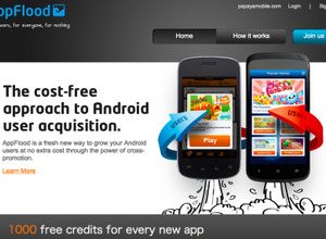 PapayaMobile、Android向けゲーム用のクロスプロモーションサービス「AppFlood」の提供を開始 画像