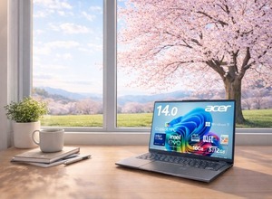 Acer公式オンラインストアで2月20日よりPC価格改定へ―メモリ・SSD等の価格上昇の影響で 画像