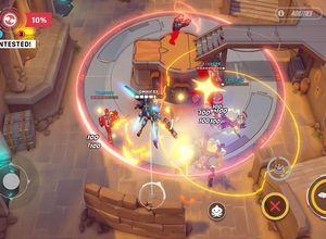 モバイル向け『オーバーウォッチ』新作『Overwatch Rush』発表！本家ヒーローなどそのままに4vs4の俯瞰視点スタイルへ 画像