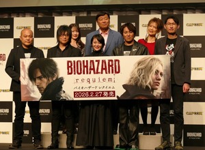 衝撃の“夢グループコラボ”なぜ？裏話も語られた『バイオハザード レクイエム』完成披露発表会―狩野英孝さんのプレイや声優陣による生アフレコも【イベントレポート】 画像