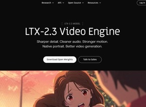 プロ品質をローカルで使えて商用利用可能な音声付き動画生成AI「LTX-2.3」登場。Web版「LTX Studio」も（生成AIクローズアップ） 画像