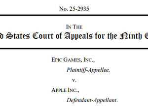 Epic Games「遅延に過ぎない」とAppleを痛烈批判。裁判所の判決執行の一時停止に再考求める 画像