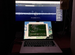 「生成AIが、最初からなかったことにするみたいに 新しい世界を始めようとしている」　そんな感傷的な曲ができたから、Claude Codeで歌詞同期ビジュアライザーを作った（CloseBox） 画像
