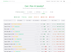 「君のPC、どのローカルAIを動かせる？」がわかるWebサイト「CanIRun.ai」が便利。訪問するだけで自動判定（生成AIクローズアップ） 画像