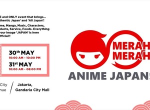 インド発のアニメ×日本文化イベントがジャカルタで初開催！「Merah! Merah! Anime Japan!!」5月30・31日 画像