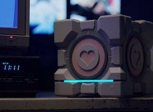 ライセンスなしで制作「Steam Machine」コンパニオンキューブ型ケース販売中止・返金へ―Valveが取り下げ指示 画像