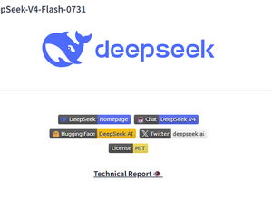 「DeepSeek-V4-Flash」の正式版、重みが商用利用可能で無料公開。量子化版は82.5GBから（生成AIクローズアップ） 画像