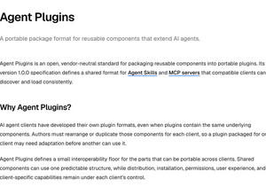 「Agent Plugins 1.0.0」発表、異なるAIエージェント間でもスキルやMCPサーバ設定が共通化へ。Microsoft、OpenAI、AWS、Googleらが支持するが、そこにAnthropicはいない（Publickey） 画像