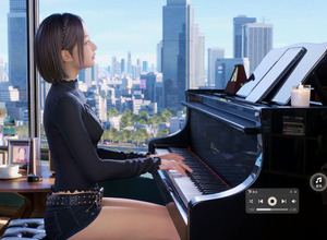 miHoYo新作が約1か月でサ終を発表。AI活用のSteam向けデスクトップチルソフト『BSide: Olivia Lin』オフライン版に移行へ 画像