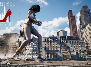 巨大娘シミュレーター『GIANTESS PLAYGROUND』Steam早期アクセス開始も、開発者は「許可していない」と主張。開発協力者とのトラブル続く 画像