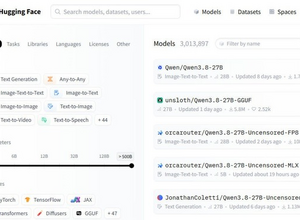 Qwen3.8-27B派生版が大量発生、トレンド上位埋め尽くす。10件は「無検閲版」で過半数（生成AIクローズアップ） 画像
