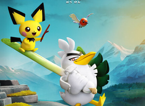 『ポケモン』新作アニメが「Disney+」で2027年配信！「ひつじのショーン」などのアードマン手がける「ポケモンテイルズ「ネギガナイトとピチューの冒険」」 画像