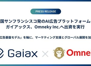 ガイアックス、米国発AI広告プラットフォーム「Omneky」へ出資 画像