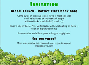 『Angry Birds』が電子書籍にも参入・・・Frankfurt Book Fairにて情報を公開 画像