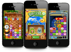 ゲームも好調　LINE Game第1弾ゲームアプリ「LINE Birzzle」が1000万ダウンロード突破 画像