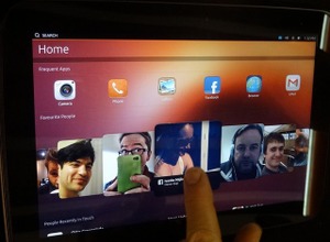 【MWC 2013】スライドだけのセクシーUIを実現、「Ubuntu」搭載スマートフォンが披露 画像