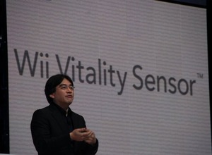 「Wiiバイタリティセンサー」が実現するゲームとは? 岩田社長がコメント 画像