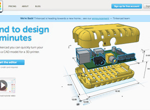 オートデスク、Webブラウザ上で利用できる3DCGツール「Tinkercad」を買収 画像