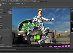 オートデスク、モバイルゲーム開発向け3Dアニメーションツール「Maya LT」を新発売 画像