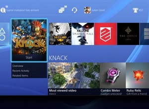 PS4ユーザーインターフェースの最新画像が公開 画像