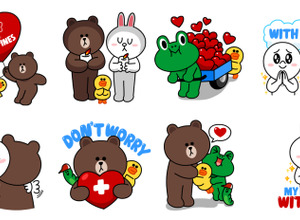 LINE、台風30号によるフィリピンの被災者支援スタンプ「Pray for the Philippines」にて寄付金50万ドル収集 画像