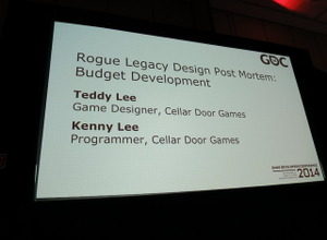 【GDC 2014】懐かしの雰囲気を漂わす横スクロール2DアクションRPG『ローグ・レガシー』はこうして作られた 画像