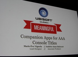 【GDC 2014】家庭用ゲームと連携するコンパニオンアプリ、意味のあるアプリとは? 『アサシンクリード4』の事例 画像