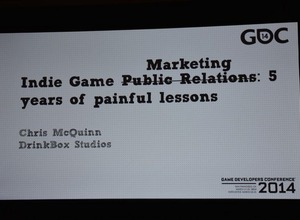 【GDC 2014】インディーズに必要なマーケティングとは? DrinkBox Studiosが5年間の経験を明らかに 画像