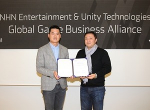 Unityと韓国のNHN Entertainment、グローバルビジネスの加速のため戦略的業務提携 画像