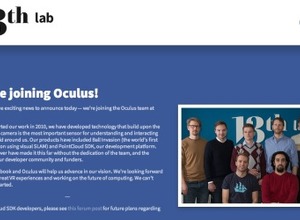 Oculus VR、スウェーデンの3Dモデリング＆AR企業の13th Labを買収 画像