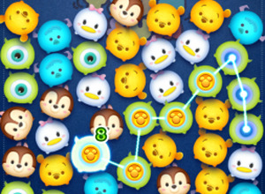 『LINE：ディズニー ツムツム』、世界累計4500万ダウンロードを突破　グッズ販売数は1000万個超え 画像