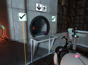 Valve、HTC Viveの無料デモ『The Lab』を配信へ―『Portal』の世界でVR体験！ 画像