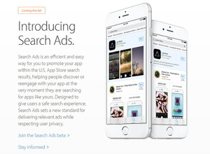アップル、AppStoreでサブスクリプションモデルを全カテゴリに開放、検索連動型広告も提供開始 画像