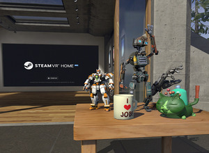 「SteamVR Home」に他Steamゲームとのコラボアイテム導入が発表!―仮想空間の装飾などに利用可能 画像