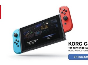 音楽制作ソフト『KORG Gadget』、Switchで「新感覚音楽制作ゲームソフト」に 画像