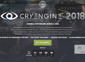 CRYENGINE使用作品やアセットファイルが格安で手に入る「Humble CRYENGINE Bundle 2018」開始! 画像