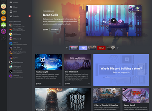 人気チャットツール「Discord」、PCゲームストア機能を発表！―Discord Nitroでの月額サブスクリプションも 画像