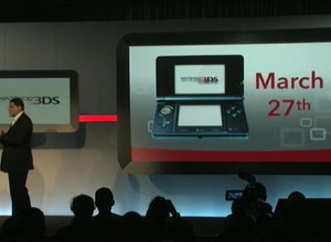 ニンテンドー3DS、北米での発売は3月27日・価格は249.99ドル 画像