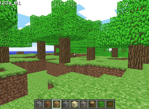 無料でプレイできる『マインクラフト』クラシックのブラウザ版公開―10周年記念で 画像