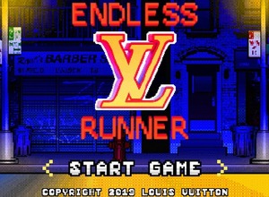 あのルイ・ヴィトンがエンドレスランナーをリリース!PC/スマホで遊べるブラウザゲーム『LOUIS VUITTON ENDLESS RUNNER』 画像