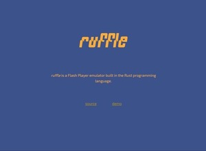 2020年末サービス終了の「Flash」をエミュレートする「Ruffle」プロジェクトが進行中 画像