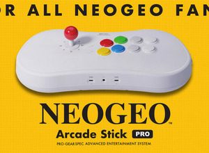 人気格闘ゲーム20作品を内蔵した新ハード「NEOGEO Arcade Stick Pro」発売決定!実用性を備えたユニークなアーケードスティックに 画像