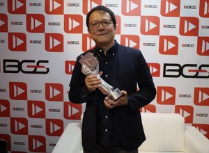 これからも手応えのあるゲームを作っていきたい-フロム・ソフトウェアの宮崎英高氏がブラジルゲームショウで「生涯功労賞」を受賞! 画像